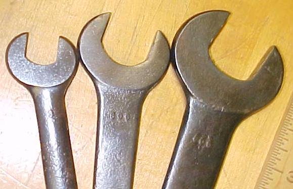 Herbrand Machine Wrench Open End (3) Different Lot