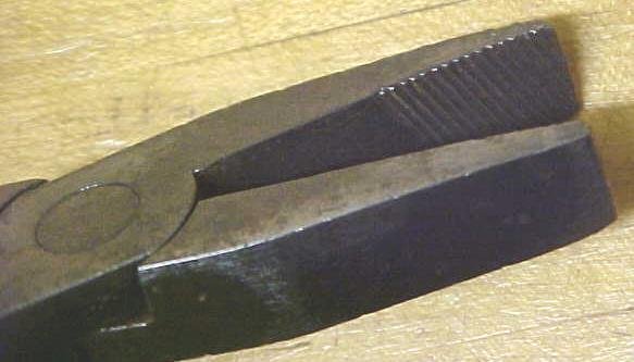 Utica Pliers 3/8 inch wide Plain Jaw