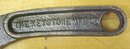 Keystone Westcott S-Handle Wrench 8 inch No. 78 Antique