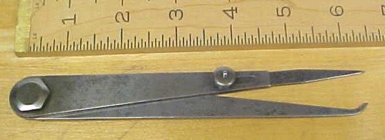 Starrett No. 41 Hermaphrodite Calipers 6 Inch