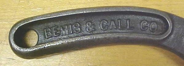 Bemis & Call S Handled Adjustable Wrench 10 inch