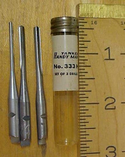 Yankee 133H /233H/135 Screwdriver Drill Bit Point Set