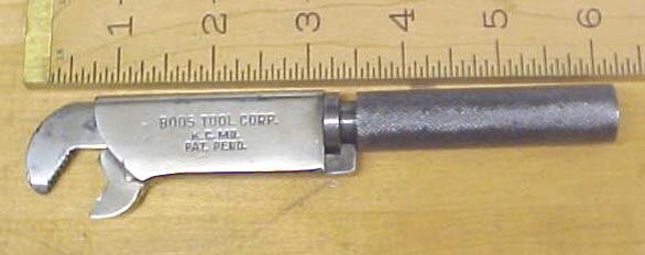 Boos Tool Co. Adjustable Wrench 6 inch