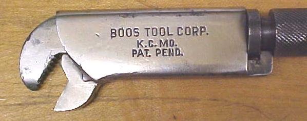 Boos Tool Co. Adjustable Wrench 6 inch