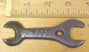 Antique Wrench Double Open Ended Curved 1893