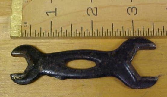 Antique Pocket Wrench Double Open Ended 7/16 & 11/16 inch