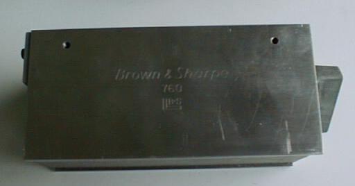 Brown & Sharpe Magnetic Block No. 760 & Fitted Case
