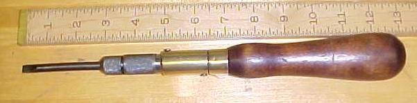 Goodell-Pratt Spiral Screwdriver Ca. 1908 Reverseable Ratchet