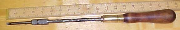Goodell-Pratt Spiral Screwdriver Ca. 1908 Reverseable Ratchet