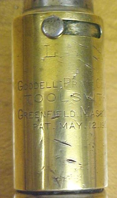 Goodell-Pratt Spiral Screwdriver Ca. 1908 Reverseable Ratchet