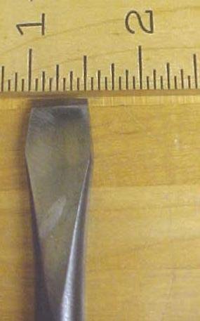Irwin Screwdriver Knife Wood Handle 14 inch