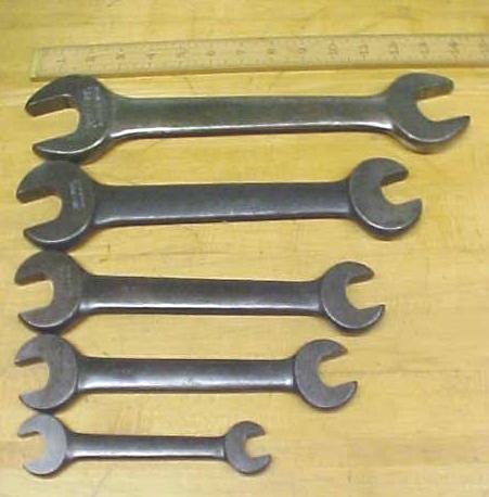 Williams Wrench Double Head Opened End Set of 5