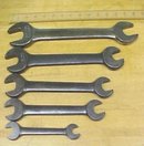Williams Wrench Double Head Opened End Set of 5