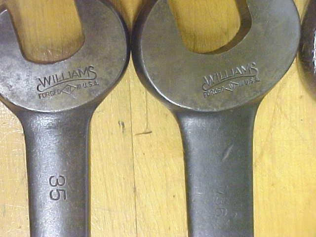 Williams Wrench Double Head Opened End Set of 5
