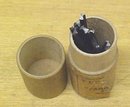 Yankee Push Drill Points Set of 8 Wooden Tube Case