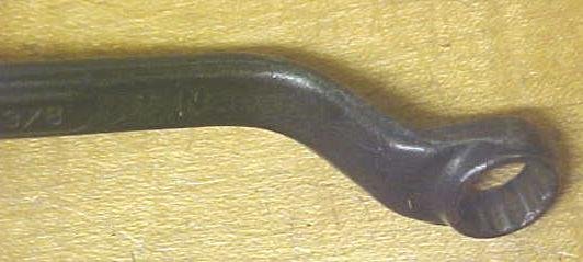 Craftsman Box Wrench Bent Front 7/16 & 3/8 inch Vintage