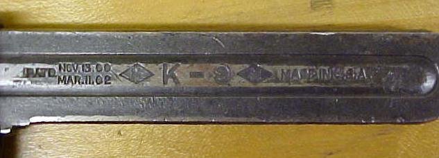 Frank Mossberg No. K-9 Adjustable Wrench 9 inch
