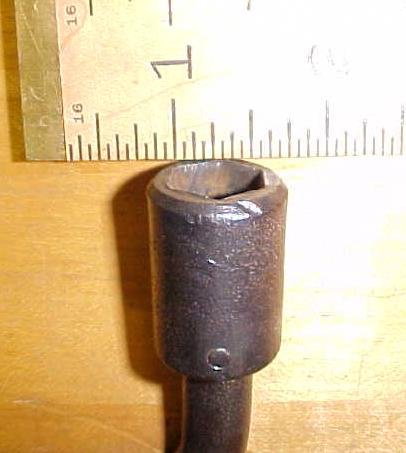 Offset Socket Wrench Antique 1/2 inch Hex