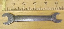 Billings Open End Wrench 1/2 & 9/16 inch GEM 725B