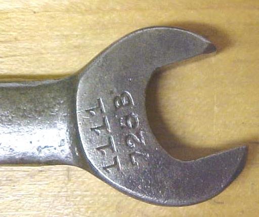 Billings Open End Wrench 1/2 & 9/16 inch GEM 725B