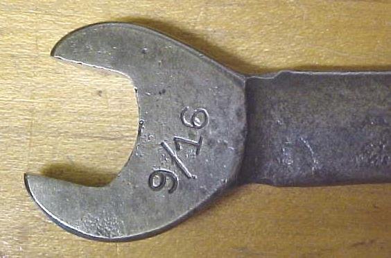 Billings Open End Wrench 1/2 & 9/16 inch GEM 725B