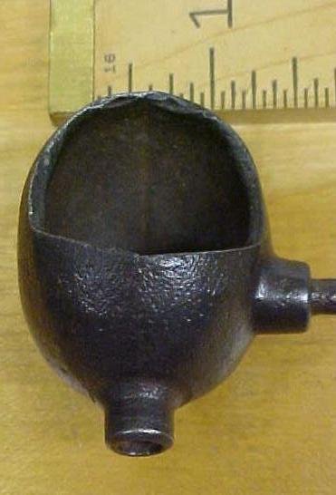 Lead Ladle for Pouring Liquid Lead w/Spout Antique