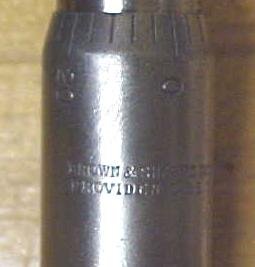 Brown & Sharpe Micrometer Head 0-1