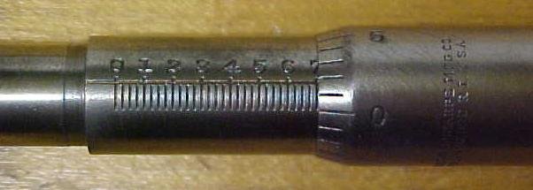 Brown & Sharpe Micrometer Head 0-1