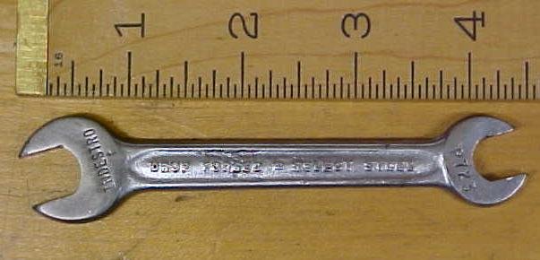 Indestro Wrench Open Ended 3/8 & 7/16 inch P723