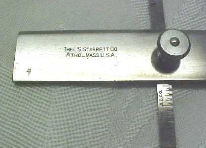 Starrett No. 46 Depth Gage & Box
