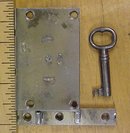 Eagle Lock Set Trunk or Box Lid Lock w/Key 2.5 inch