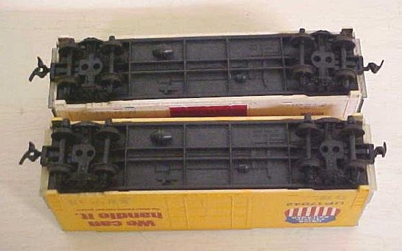 Train Cars HO Scale SOO LINE & UNION PACIFIC Box Cars