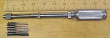 Stanley Yankee Push Drill w/8 Bits No. 41