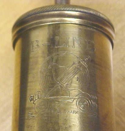 FAICHNEY Motor Oiler Grease Gun Brass BOULEVARD Rare!