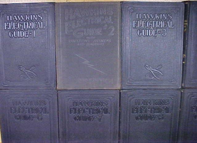 Hawkins Electrical Guide Set of 10 ca. (1923-27)