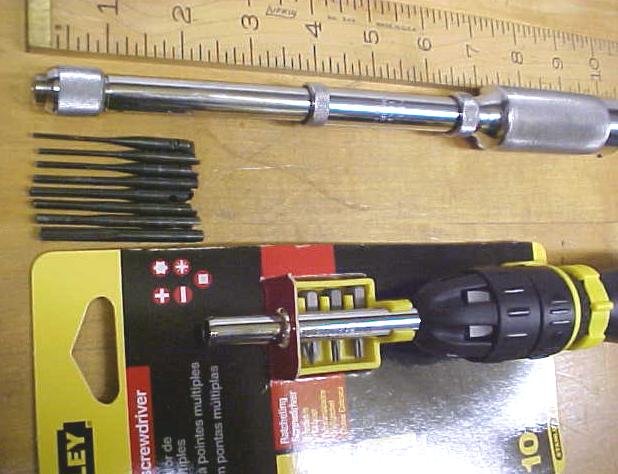Stanley Yankee Push No. 41Y + Bonus Ratchet Screwdriver