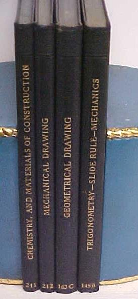 Machanical Drawing Book Set International Textbook 1939
