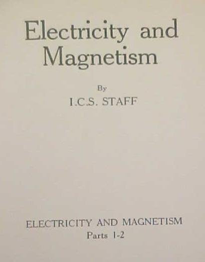 Electricity Wiring Book Set 10 Volumes International Textbook 1939