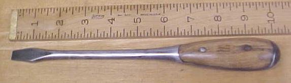 Irwin Screwdriver Knife Wood Handle 10 inch