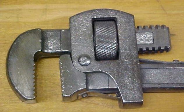 Ben Hur Pipe Wrench Antique 14 inch Van Camp