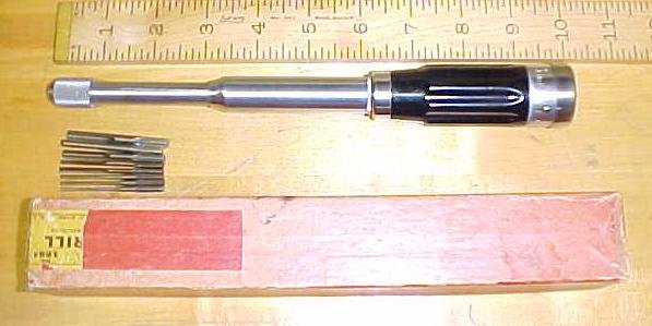 Goodell-Pratt Yankee Style Spiral Push Drill No. 188A Box