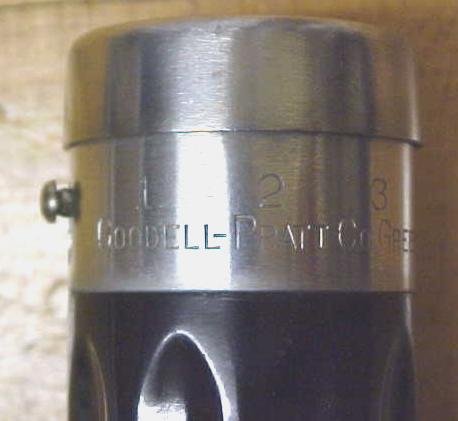 Goodell-Pratt Yankee Style Spiral Push Drill No. 188A Box