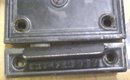 Antique Passage Door Lock Set Flush Mount