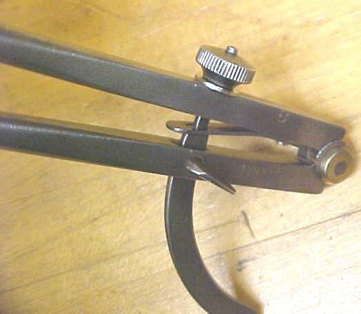 P.S. & W. Wing Divider 8 inch Peck, Stow & Wilcox