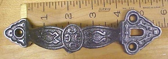 Antique Cast Iron Door Pull Screen Door Type