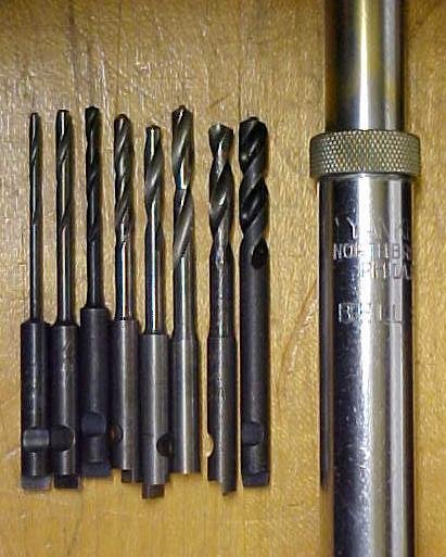North Bros. Yankee Push Drill w/8 Bits Bell System & Bonus