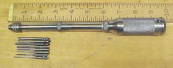 Metro Yankee Push Drill Rare! Germany w/8 Bits