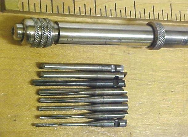 Metro Yankee Push Drill Rare! Germany w/8 Bits