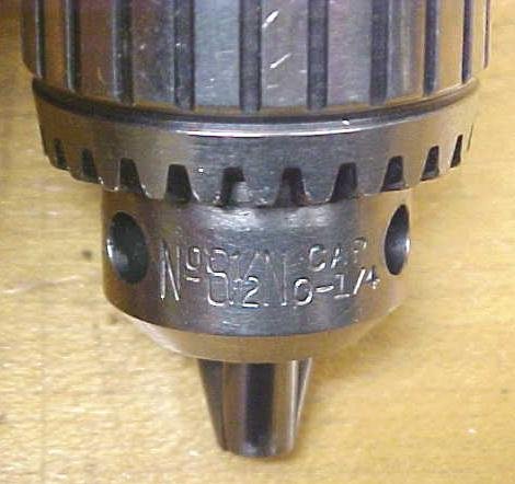 Jacobs Drill Chuck No. 8-1/2N Ball Bearing Super 0-1/4 Precision