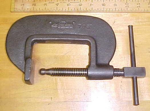 Jorgensen 3 inch Heavy Duty C-Clamp No. 703 Vintage